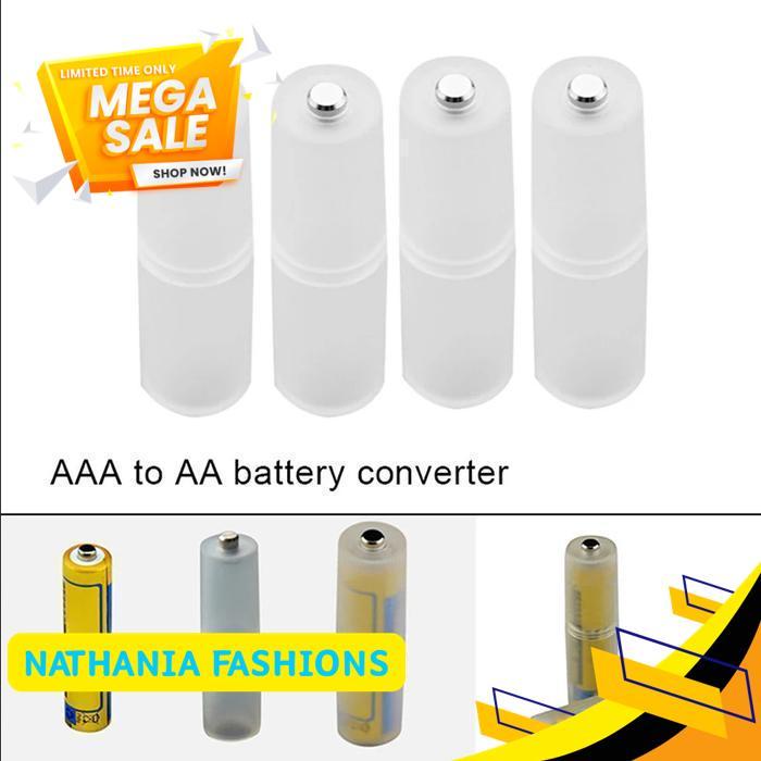 ADAPTER CONVERTER CASE A2 KE A3 AAA KE AA AAA TO AA KONVERTER BATRE BATERE KOTAK CASE CASING HIGHT Q