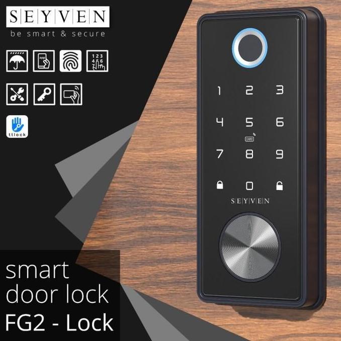 SEYVEN FG2-TTLOCK SEYVEN DEADBOLT SMART DOOR LOCK SMART LOCK DOOR