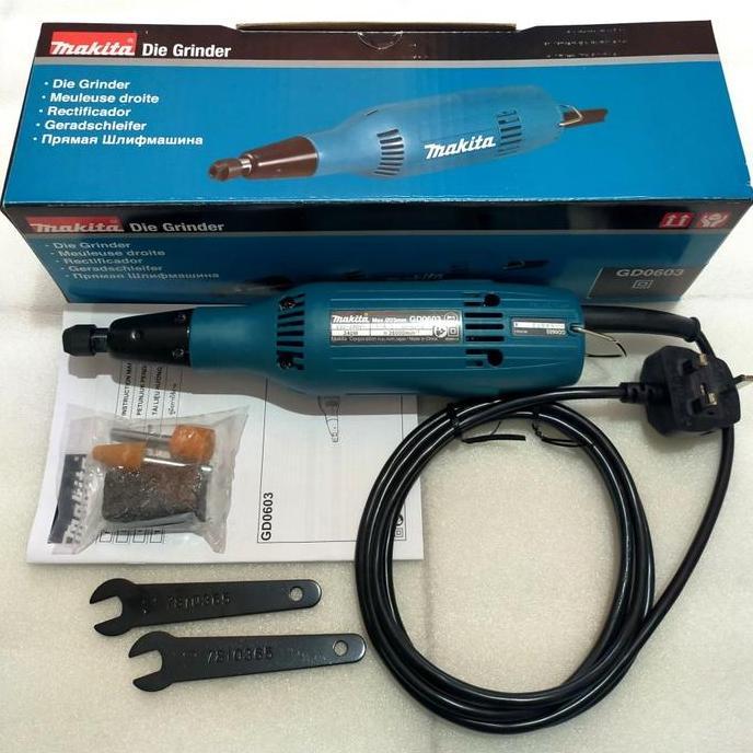 TERBARU - MAKITA MESIN GERINDA BOTOL GD 0603 / die grinder makita GD 0603