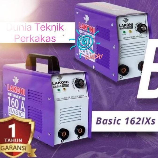 NEW mesin las 900 watt 160a lakoni basic 162 ixs