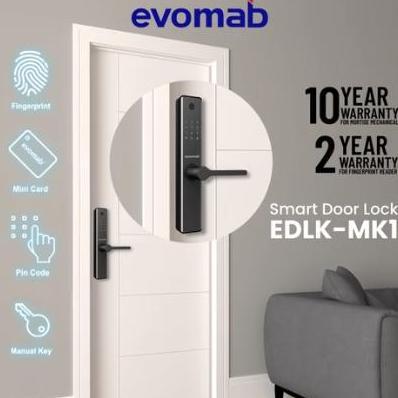 EVOMAB Kunci Pintu Digital Smart Lock EDLK-MK1