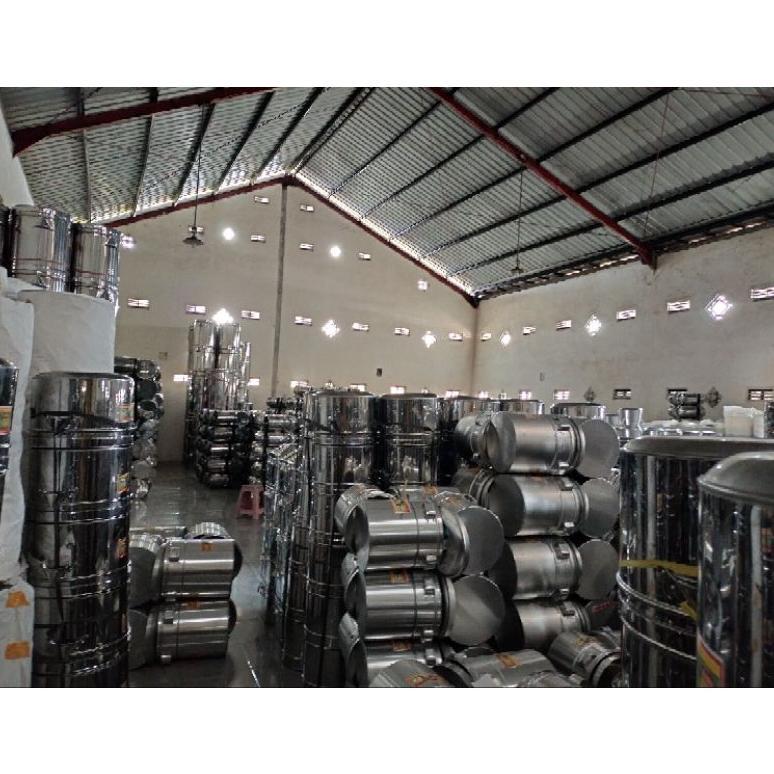 Bisa Cod Dandang Bakso 30Cm Stenlis & Almunium ||