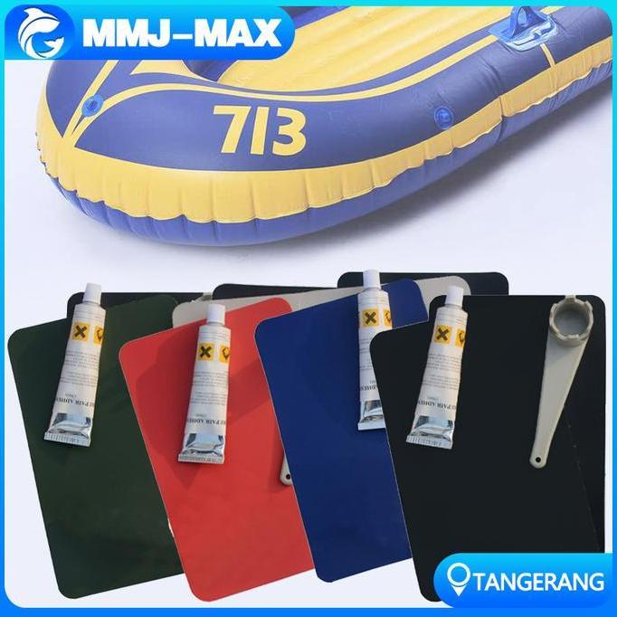 CALAVO Kit Lem Penambal Perahu Karet PVC/Patching Rubber Boat
