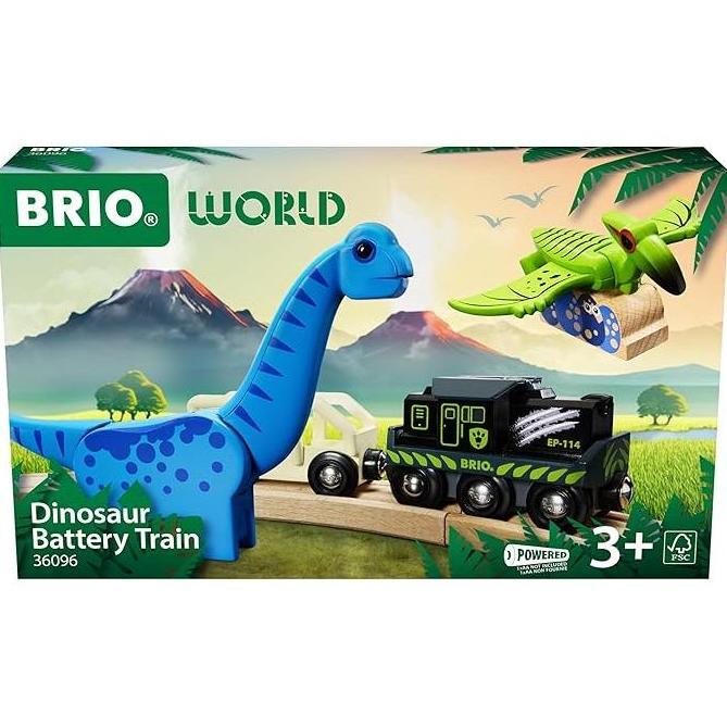 BRIO World 36096 Dinosaur Battery Train