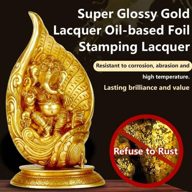 CALAVO 100g Cat Kayu dan Besi Emas / Neo Alkycoat Royal Gold / Cat Emas / Cat Gold Paint/ Air Cat Ka