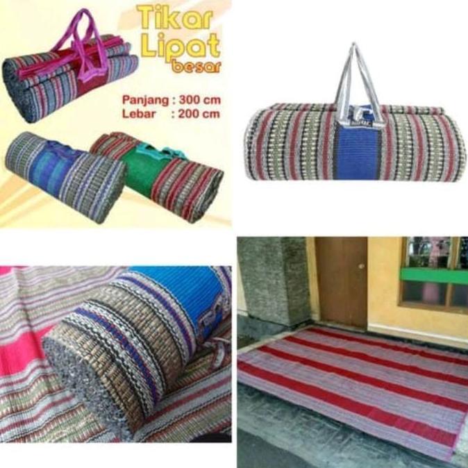 tikar lipat pkk /tikar arisan /tikar hajatan gulung /kloso