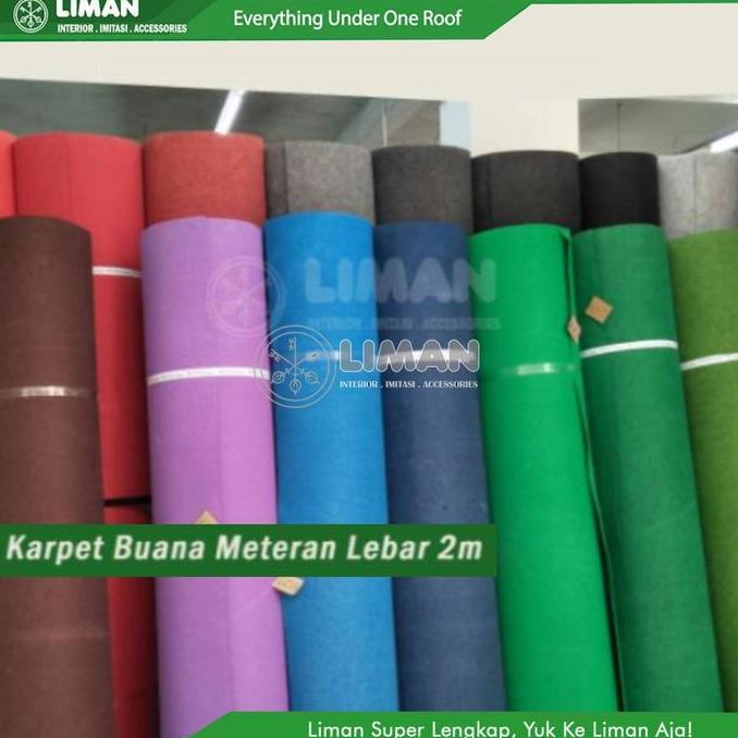 Karpet Buana I Karpet Panggung Meteran  (Lebar 2 Meter)