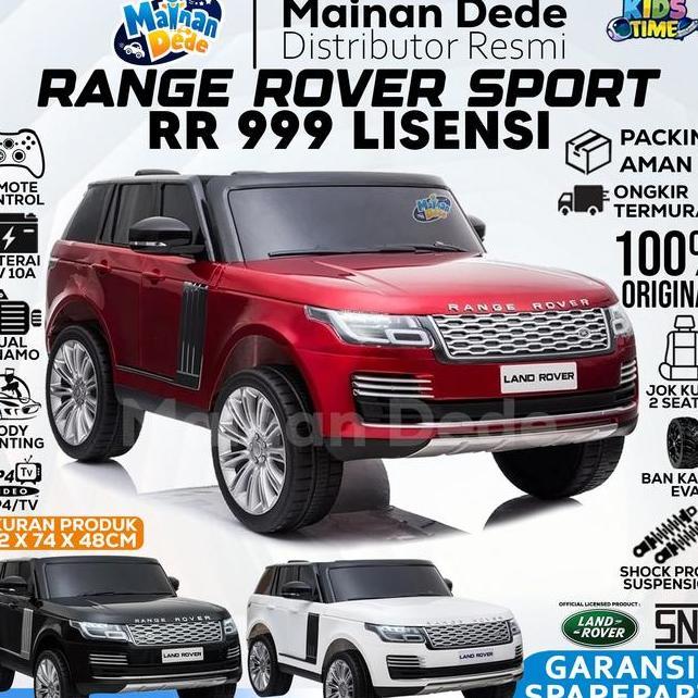 Mainan Mobil Aki Anak Range Rover Sport Rr 999 Lisensi Licensed