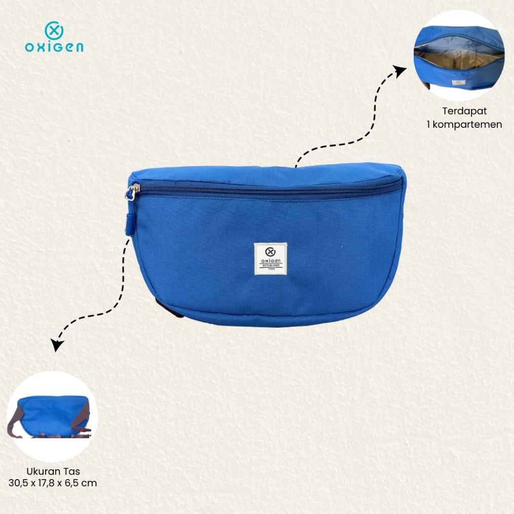 Oxigen Volga Tas Pinggang Wanita Polyester Waist Bag Modern dan Stylish