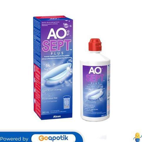 TERBARU AOSEPT PLUS SOLUTION 360 ML BOTOL