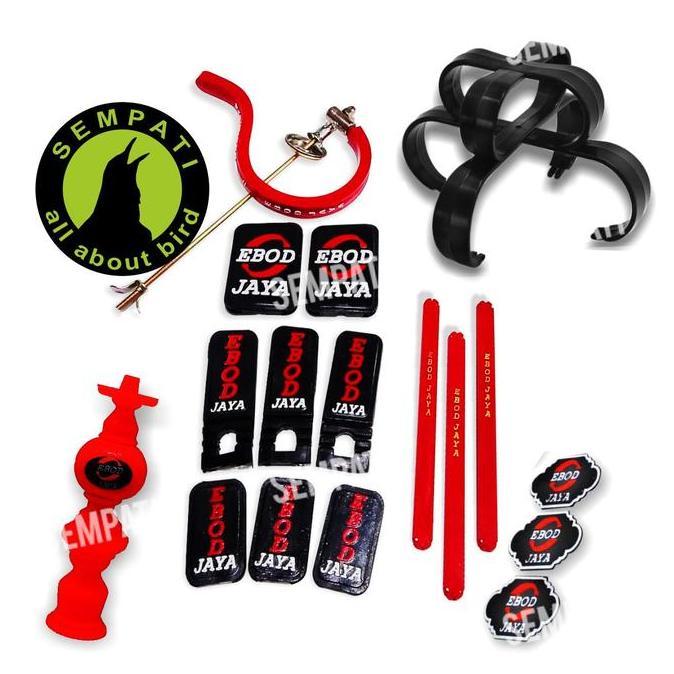 Aksesoris Sangkar Racing Fullset Ebod Jaya Sangkar Kandang Bulat Burung Murai Batu Full Set Gantunga