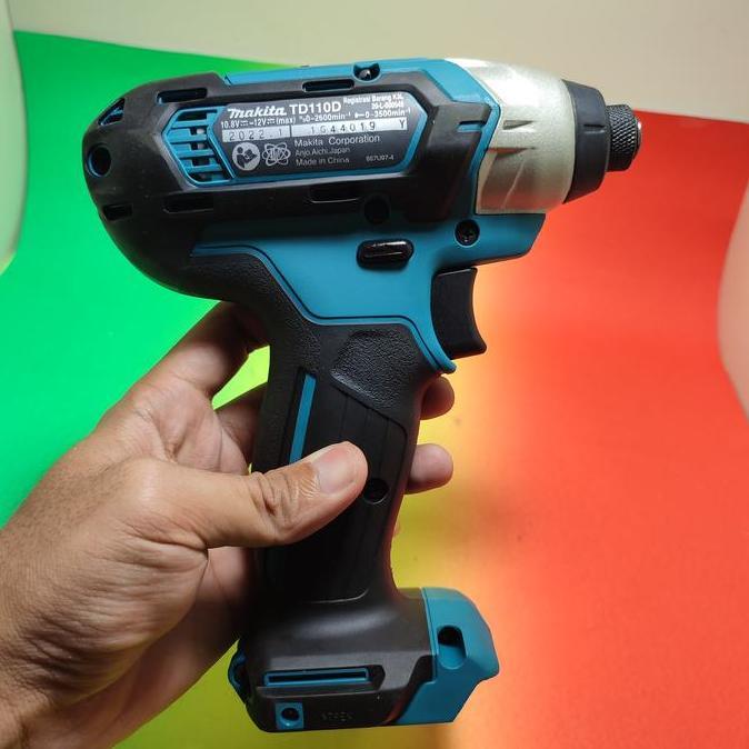 Promo MAKITA IMPACT DRIVER 12v TD110 TD 110 DWYE Original unit only Diskon