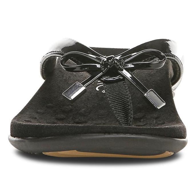 Vionic Bella Black Sandal Wanita