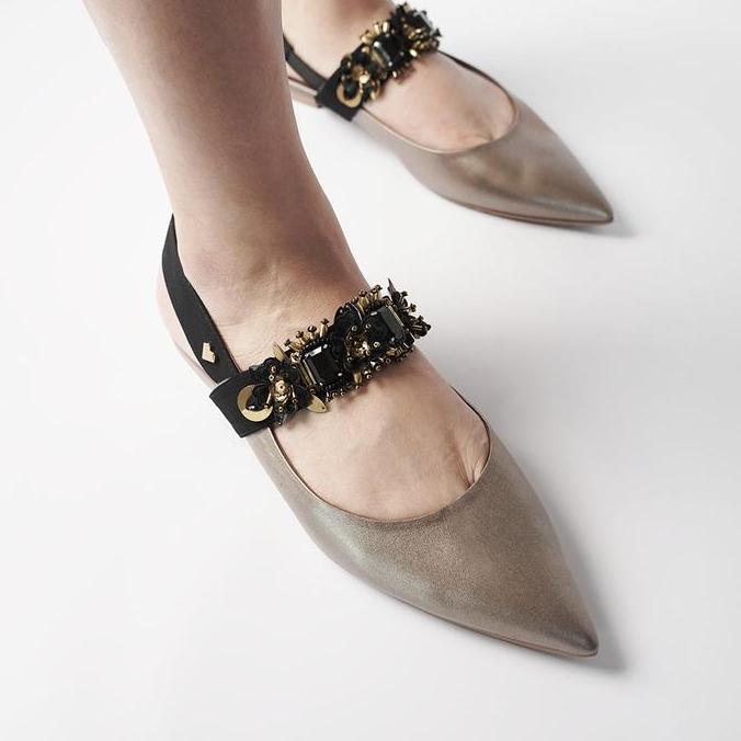 PVRA Sandal Wanita Bella Bronze Black