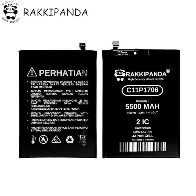 Rakkipanda Baterai Compatible with Asus Zenfone Max Pro M1 / Zenfone Max Pro M2 Kode Battery C11P170