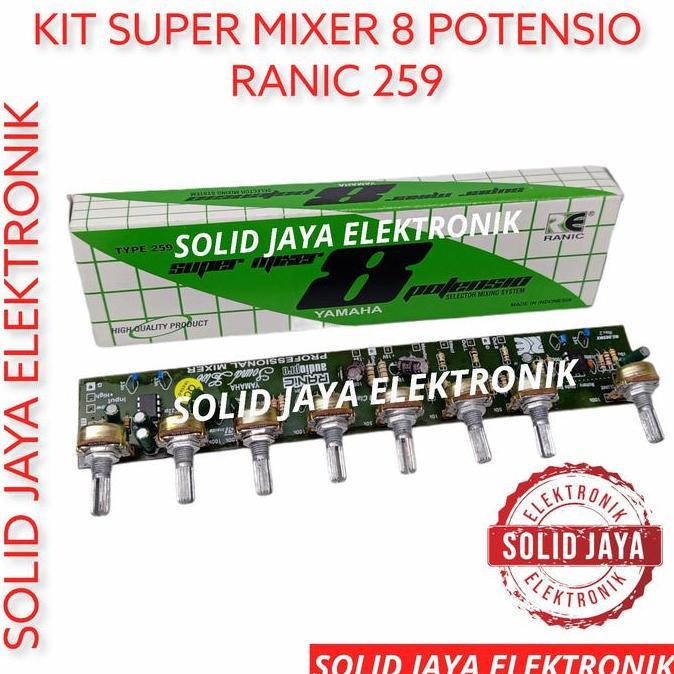 Musiq- Kit Super Tone Control Mixer 8 Potensio Yamaha Mixing Ranic 259