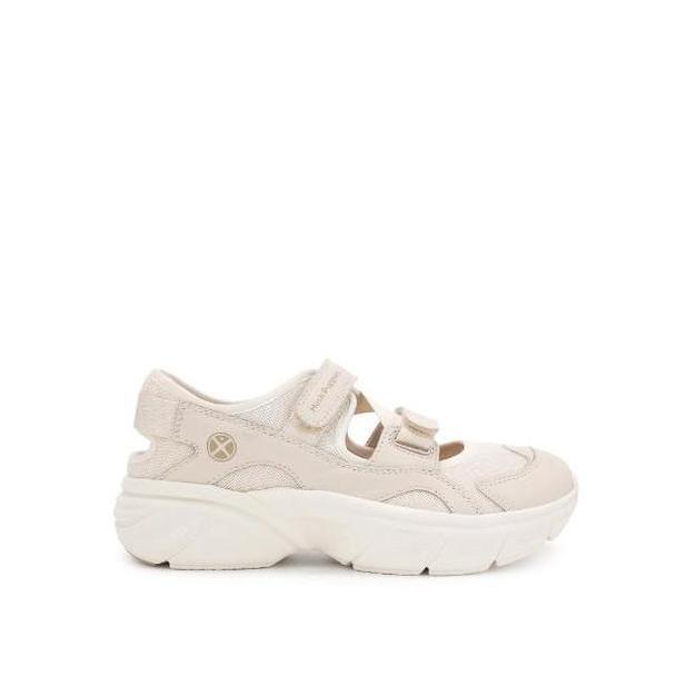 Hush Puppies Sepatu Wanita Sling Back MOVEMENT HYBRID White Leather KB45210WH