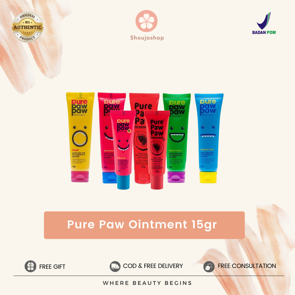 Pure Paw Paw Ointment 15gr Travelsize