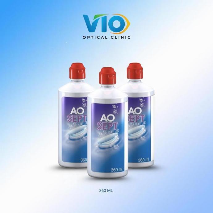 TERBARU [BUNDLING] AOSEPT SOLUTION 360 ML Alcon Cairan Pembersih Perawatan Softlens