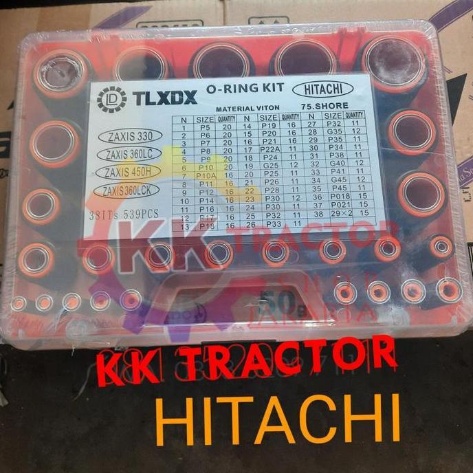 ORING BOX HITACHI O-RING HITACHI ORING HITACHI EX200 ZX210 BAHAN VITON