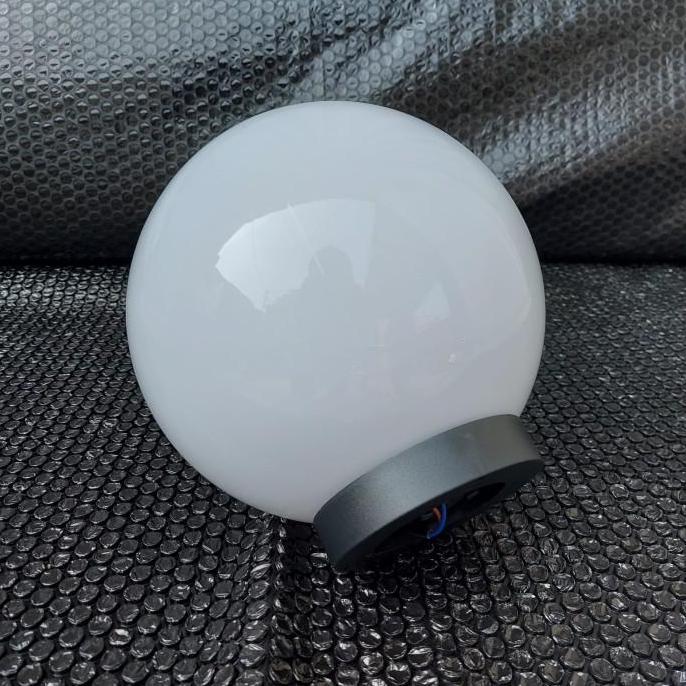 Kap Lampu Taman E27 Outdoor 12 Inch Bulat Lampu Taman 30 Cm
