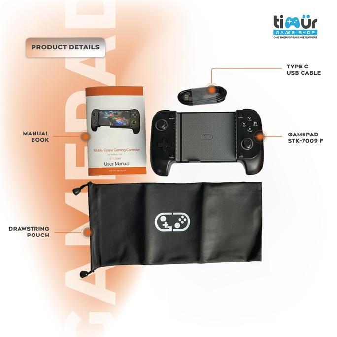 Stick Stik Gamepad Android IOS Wireless Bluetooth SAITAKE 7007F1 Terlaris