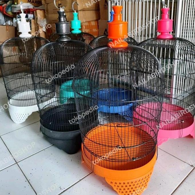 SIAPKIRIM SANGKAR BESI PERKUTUT PUTER SANGKAR KUTUT BESI READY STOCK