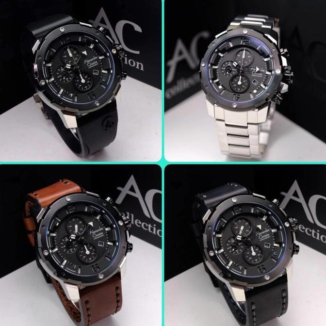 ALEXANDRE CHRISTIE AC6410 MC / AC 6410 MC MAN SILVER BLACK