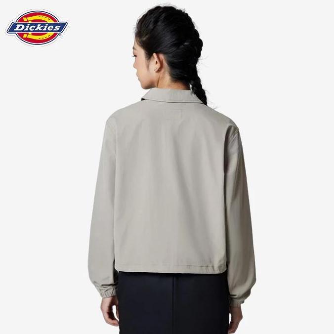 DICKIES - Women's Solotex Coach Jacket, Sand (SN) - Jaket Wanita