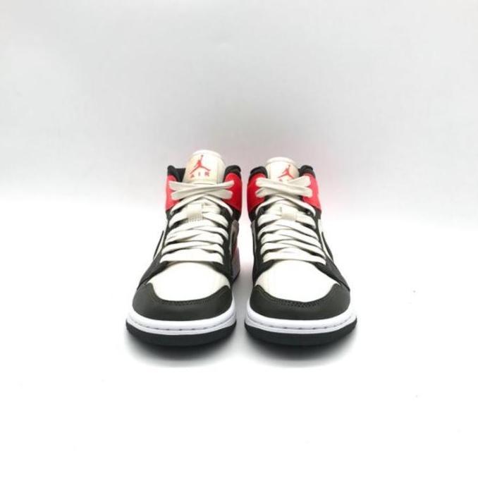 Nike Air Jordan 1 Mid Lht Orewood Brown (W) Authentic