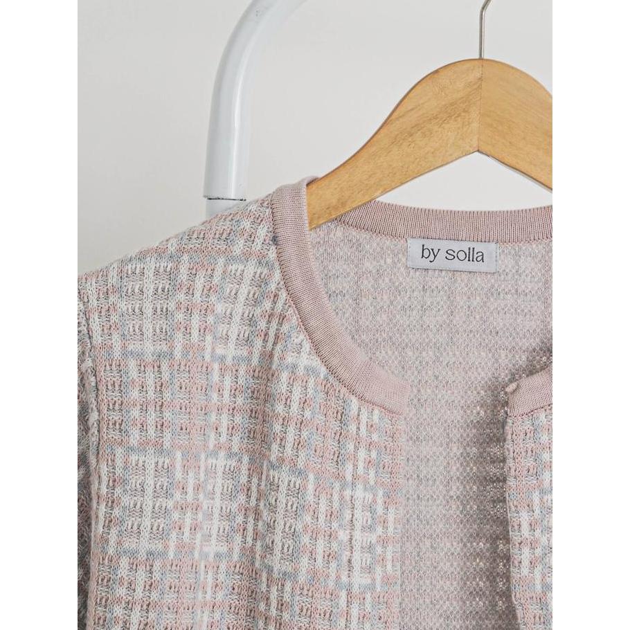 DIANA Blazer atasan  rajut tangan panjang wanita.