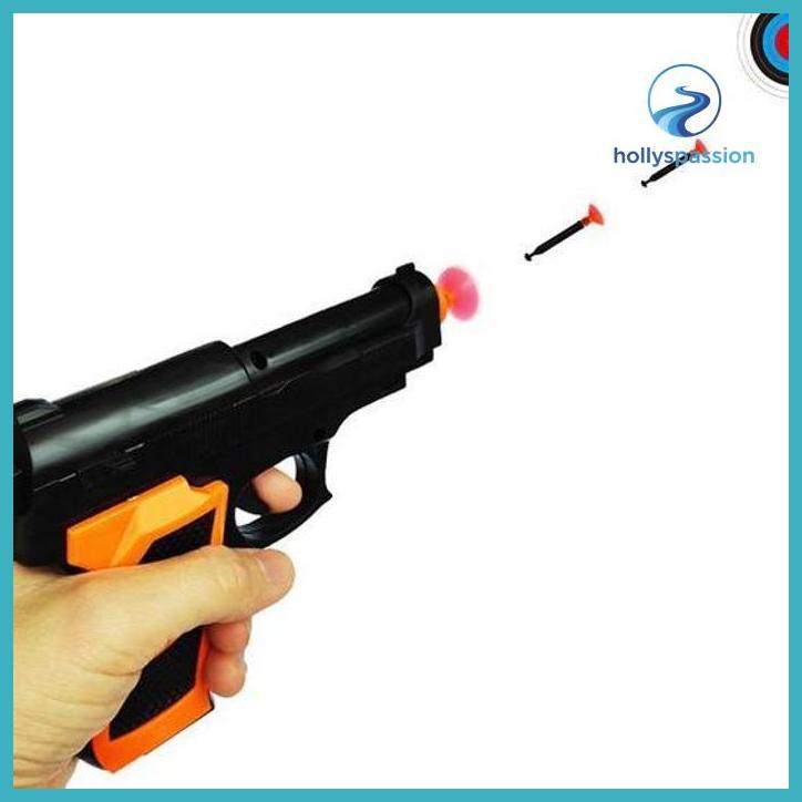 (ORI) MAINAN PISTOL HANDGUN ANAK PELURU KARET MAINAN TEMBAK-TEMBAKAN KECANTIKAN PESTA DEKORASI KOSTU
