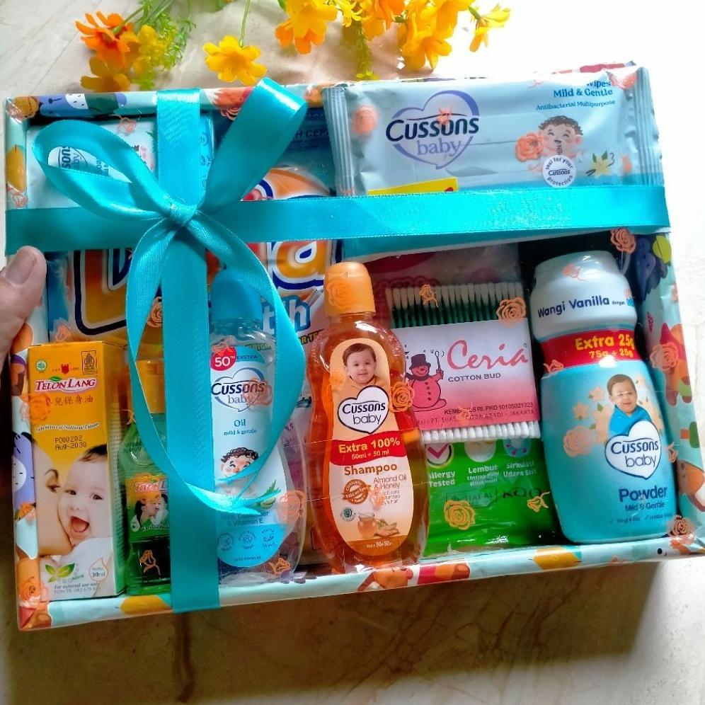Termurah Kado Bayi Lahir ||Paket Sabun Cusson || Parsel Bayi Murah || Baby Gift Set || Hampers Bayi 