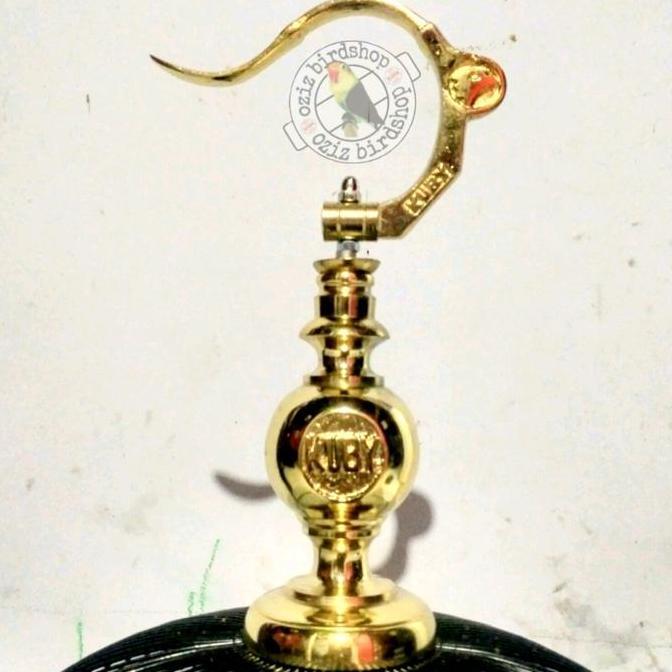 ORIGINAL pion dan gantungan lipat sangkar lovebird ku gold READY STOCK