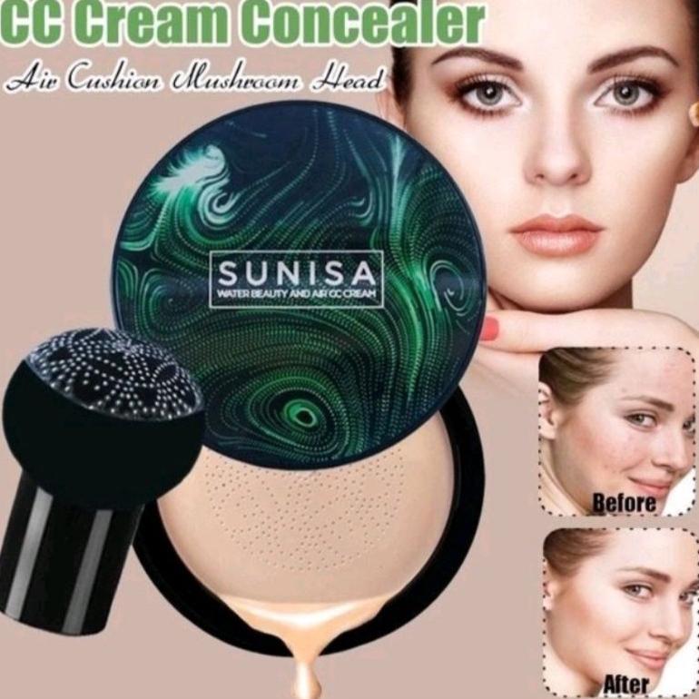 JaminanDonk- NEW(ECER)TUZ Mushroom Air Cushion/ sunisa  -Bedak Basah