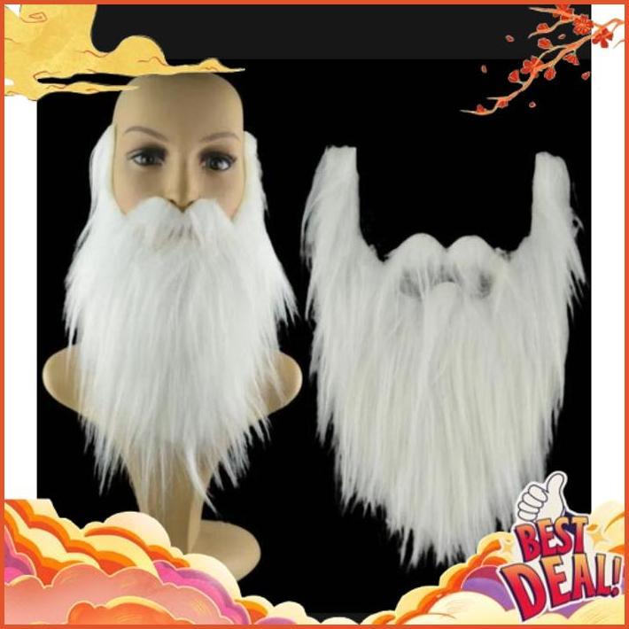 CUCI GUDANG BEWOK JENGGOT ALIS  KUMIS PALSU PUTIH,HITAM DAN COKLAT TERLARIS