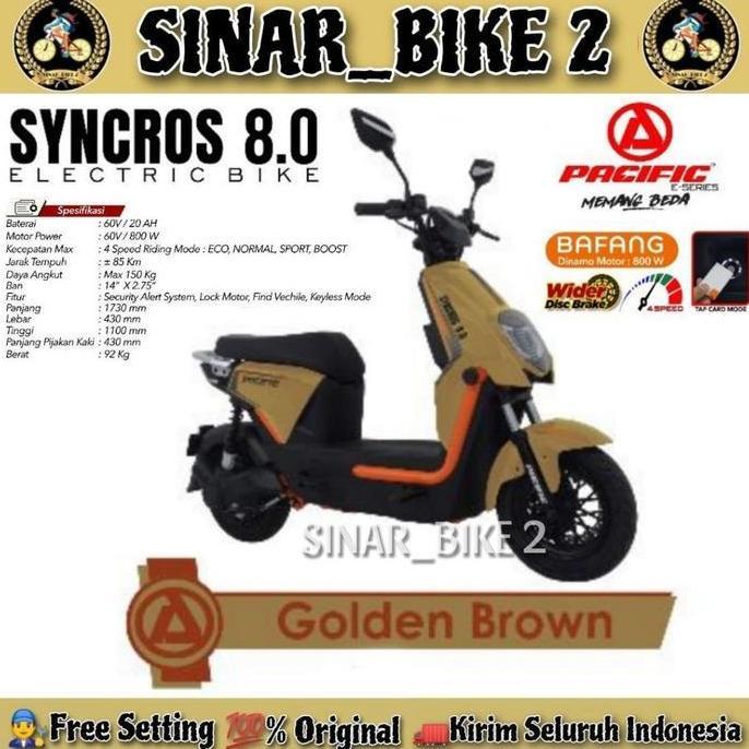 Terlaris Special Akhir Tahun Promo Terbatas Sepeda Listrik Pacific Syncros 6.0 & Syncros 7.0 ( Rem C