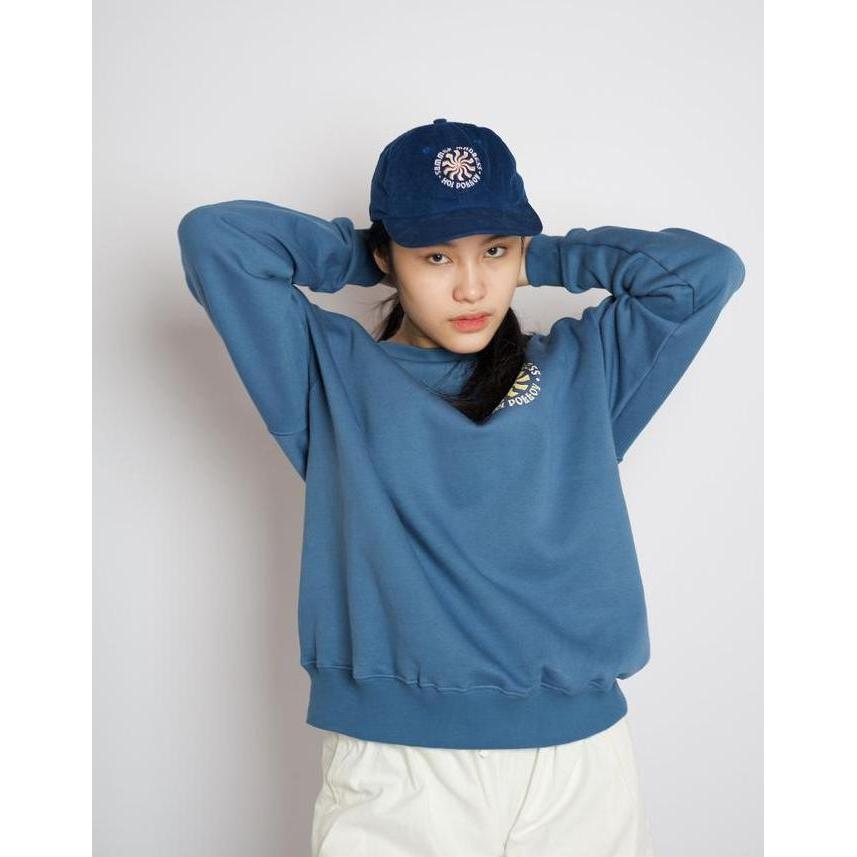 Bisainstan- Hoi Polloy - Topi - Summer Madness (Blue) Corduroy