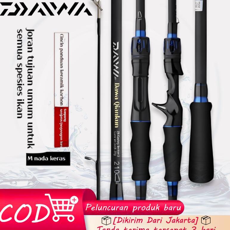READYGan- DAIWA Tersedia Ukuran joran 165 180 210 240 cm Joran berongga karbon Karbon UL portabel 2 