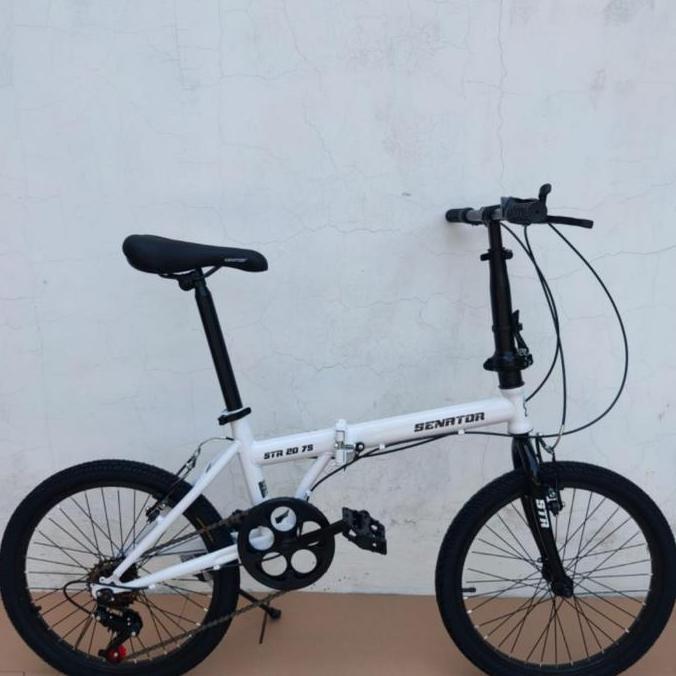 Sepeda Lipat 20 inch Senator 7 speed new
