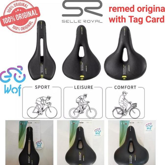 Sadel Selle Royal Remed - Jok Sepeda - Empuk dan Nyaman