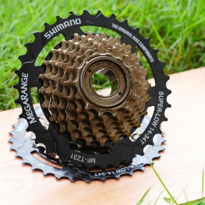 Promo Sprocket shimano megarange 7 speed MF-TZ31 Diskon