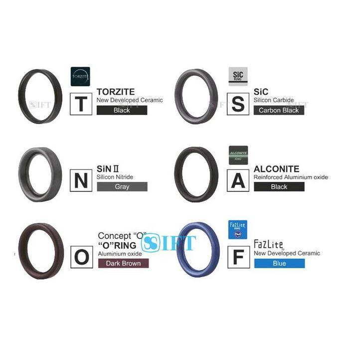 1 Set Ring FUJI ALCONITE for Galatama Casting Jigging | BaitJigging Terlaris