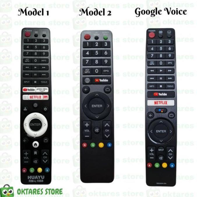 Remote Sharp Android Smart Tv Promo
