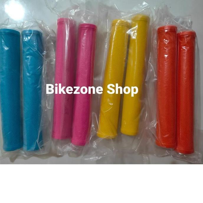 Promo Hand Grip Hampat Hamfat Karet stang handgrip sepeda panjang bmx fixie Diskon