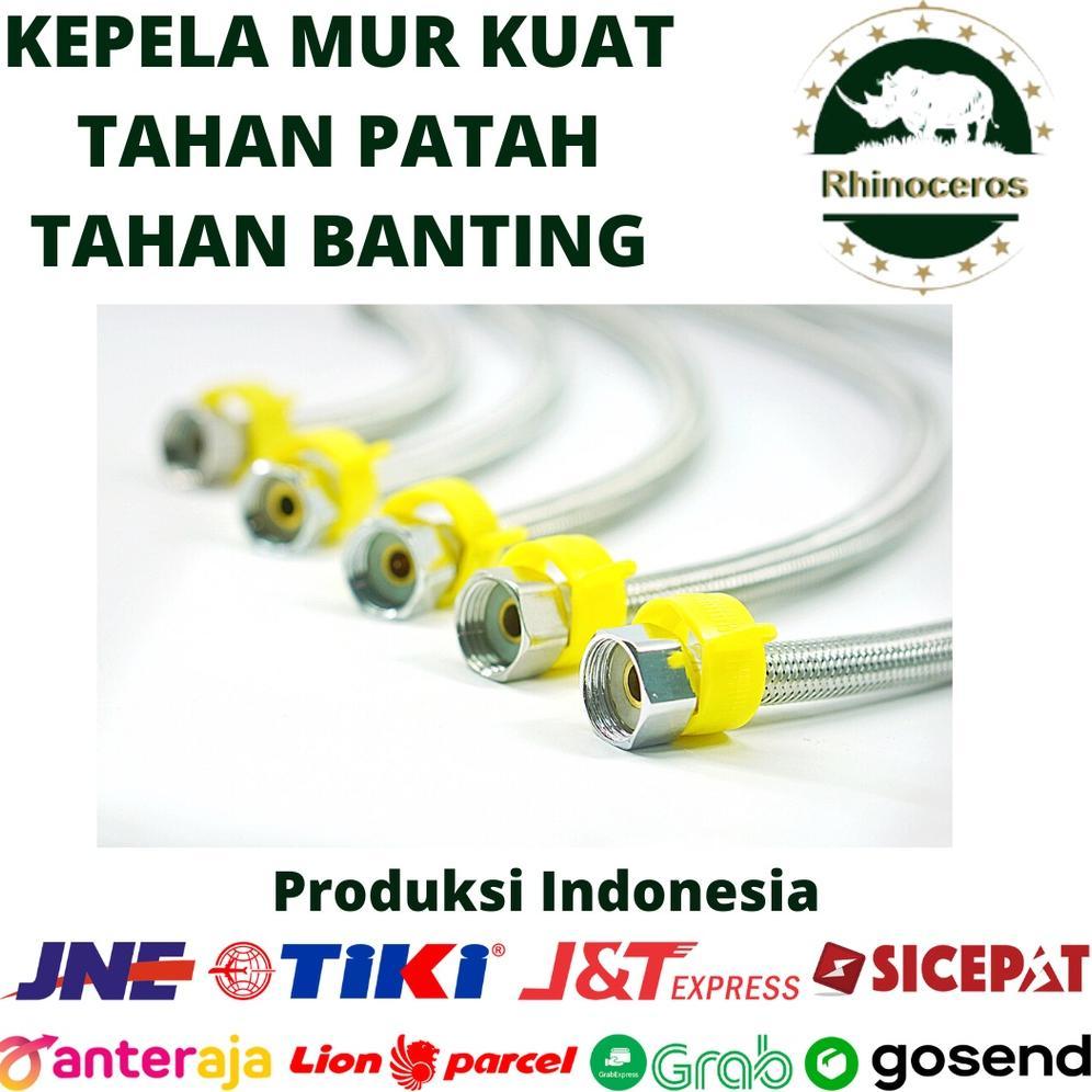 New Deals Selang Air Wastafel Flexible /Selang Air Panas Shower/ Toilet Selang Closet Duduk Slang Ai