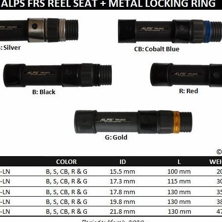 Alps FRS Spinning Reelseat Terlaris