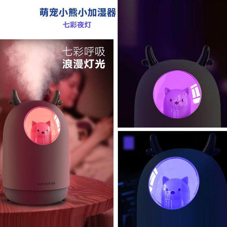 Hj-45 [Taffware] Humidifier Aromatherapy Ultrasonic Pewangi Ruangan Air Diffuser Aroma Terapi Purifi
