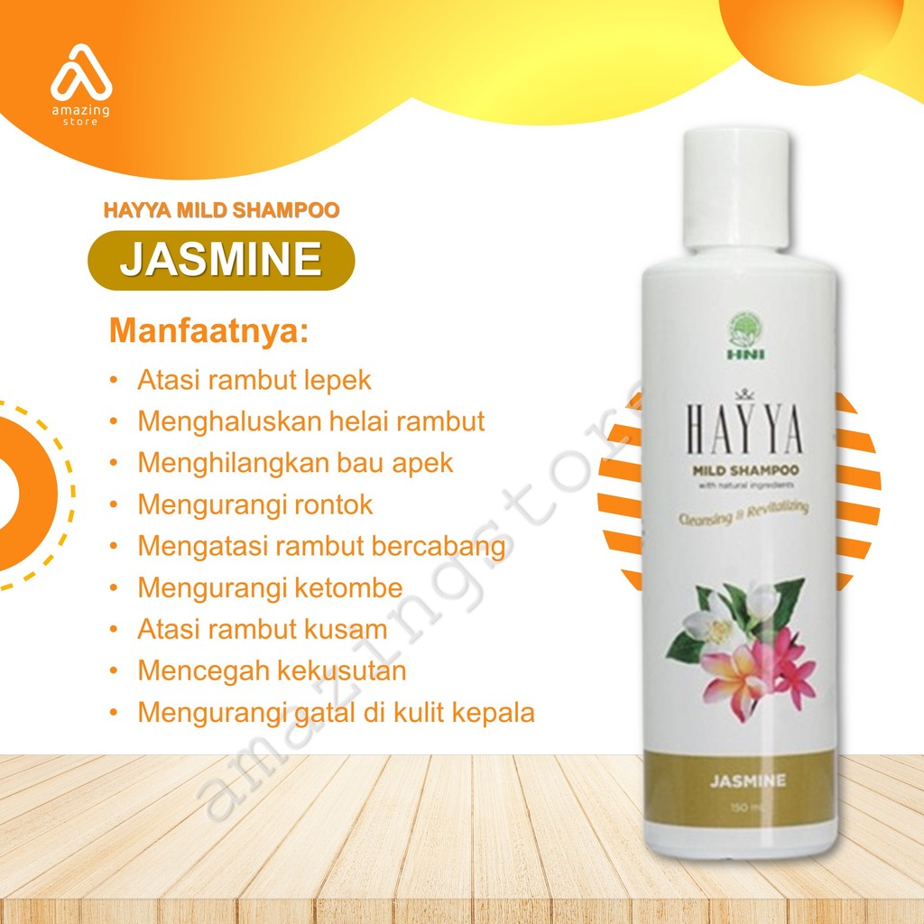 Hayya Shampo Jasmine HNI HPAI || Sampo