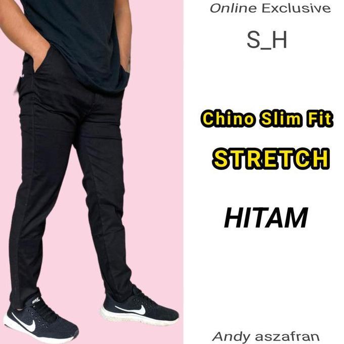 Celana chinos panjang pria/celana panjang kain pria